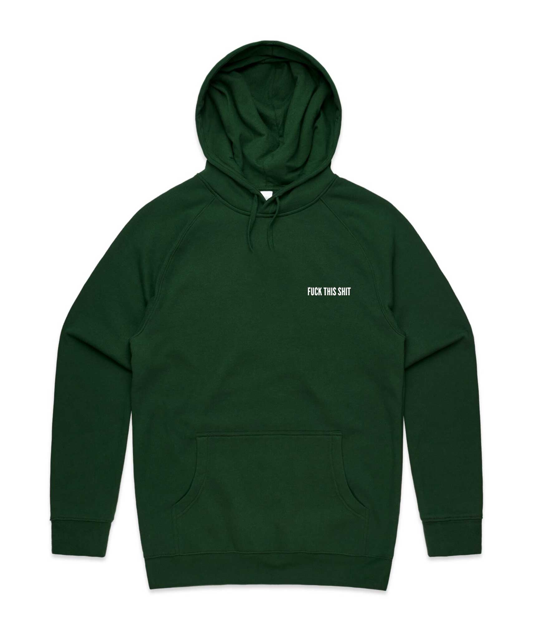 Image of BSO Embroidered Unisex Hoodie - Fuck This Shit Backstage Originals
